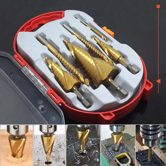 PowerDrill™ | Titanium coating drill bit set（6pcs）