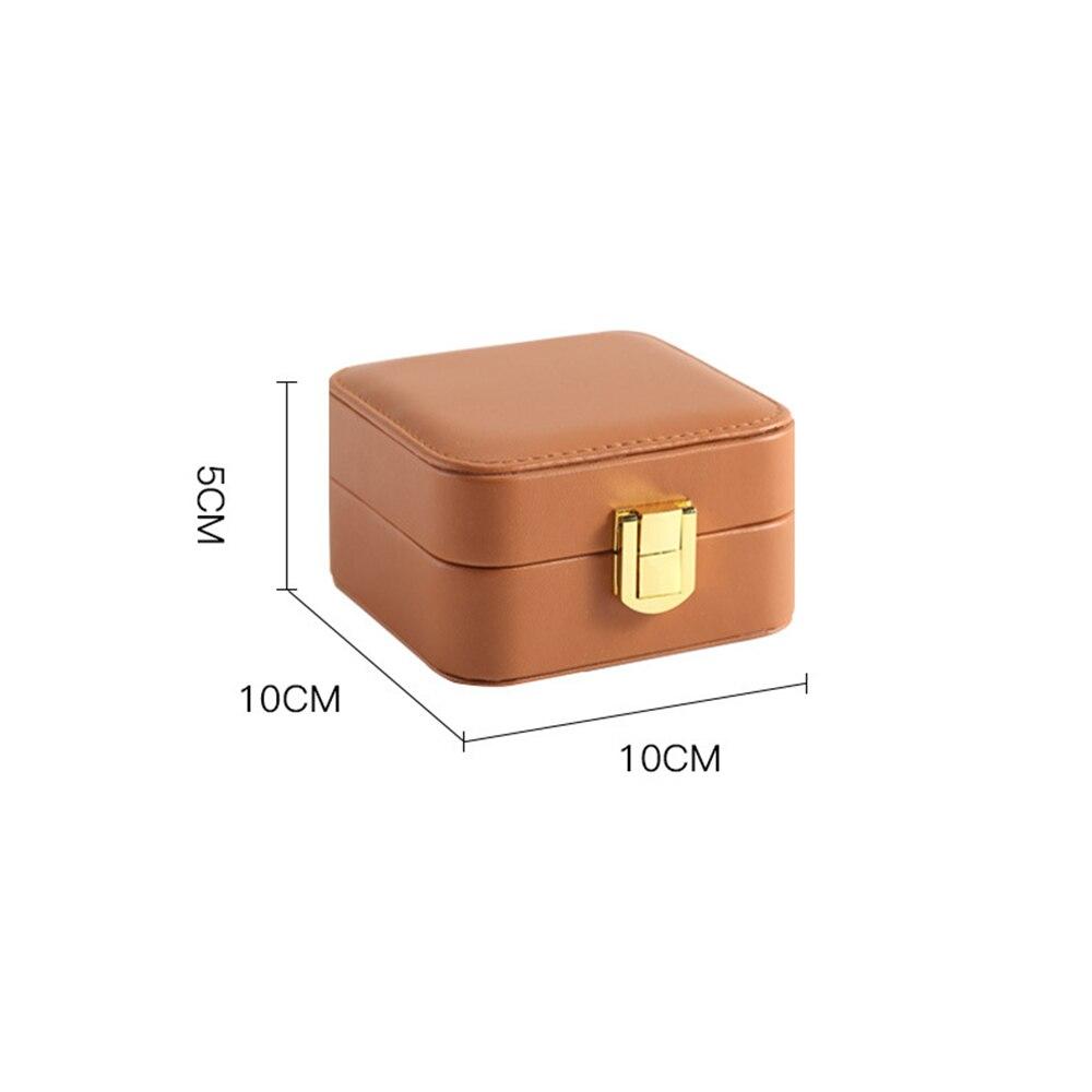 LuxuryBox™ | Portable Leather Jewelry Box