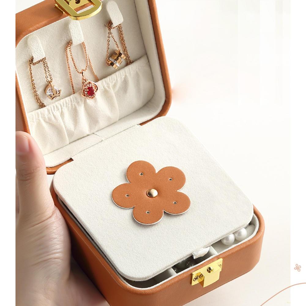 LuxuryBox™ | Portable Leather Jewelry Box