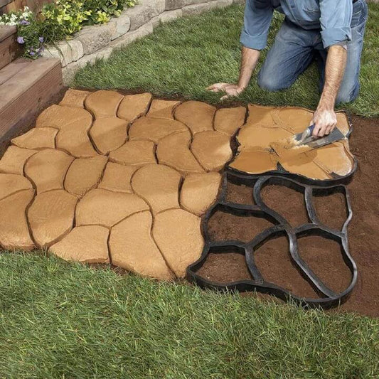 DIY-Paver™️ | Reusable Garden Path Template!