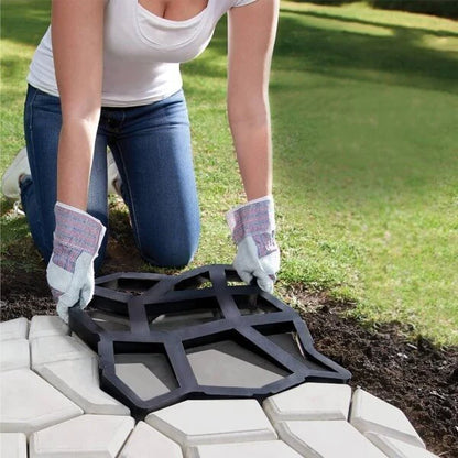 DIY-Paver™️ | Reusable Garden Path Template!